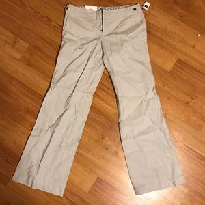 Gap Flared Hip Slung Fit pinstriped pants sz 8Long